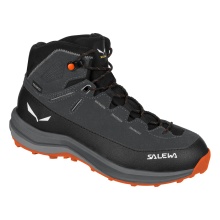 Salewa Wanderschuhe MTN Trainer 2 Mid PTX (Powertex, wasserdicht) schwarz Kinder